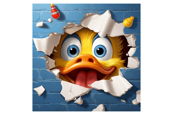 Christmas Duck Broken Wall: A Designer's Review