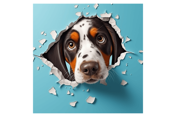 Christmas English Pointer Broken Wall 4: Festive Illustrations