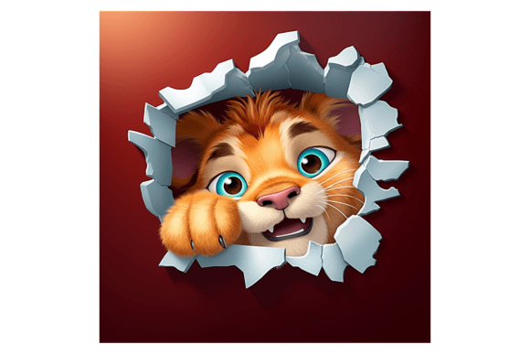 Christmas Lion Broken Wall 3: A Review for Illustrations