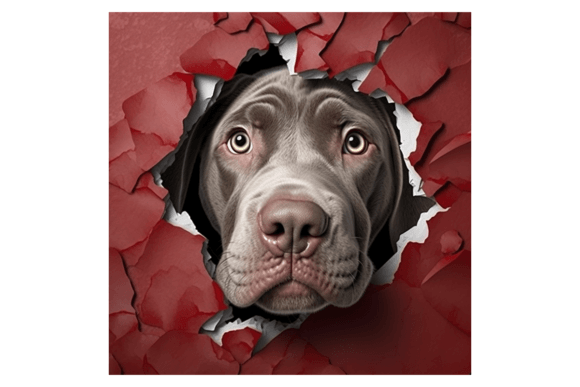 Christmas Neapolitan Mastiff: Festive Illustrations