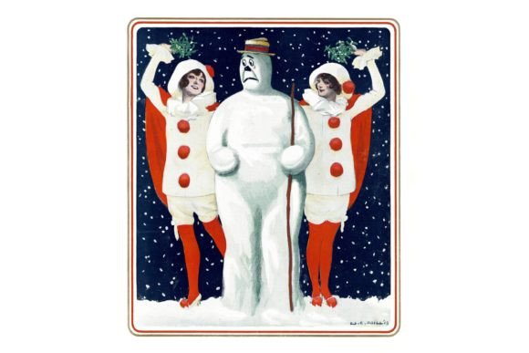 Christmas Puck: Vintage Illustrations for Branding