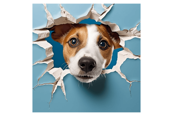 Review: Christmas Jack Russel Broken Wall 1 Design