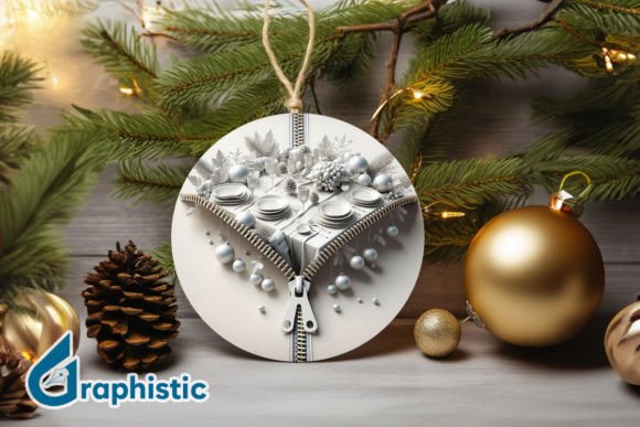 Review: Unzipped 3D Christmas Ornament PNG 11 for Holiday Projects