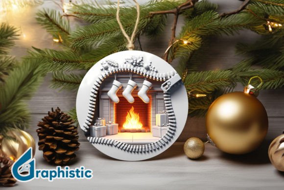 Unzipped 3D Christmas Ornament PNG 12 Review