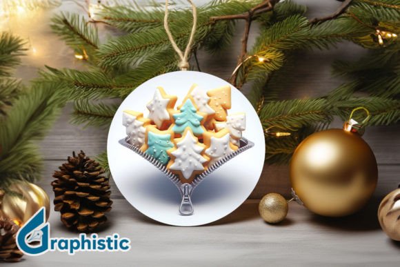 Unzipped 3D Christmas Ornament PNG 20: Festive Illustrations