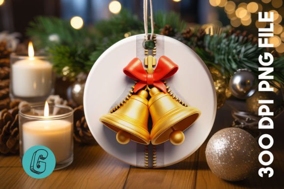 Unzipped Christmas Ornament PNG 17: Premium Illustrations